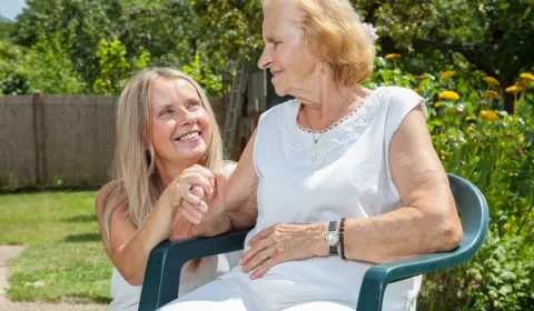 Idős szülő otthoni ápolása